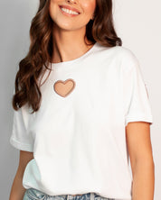 Camiseta open heart