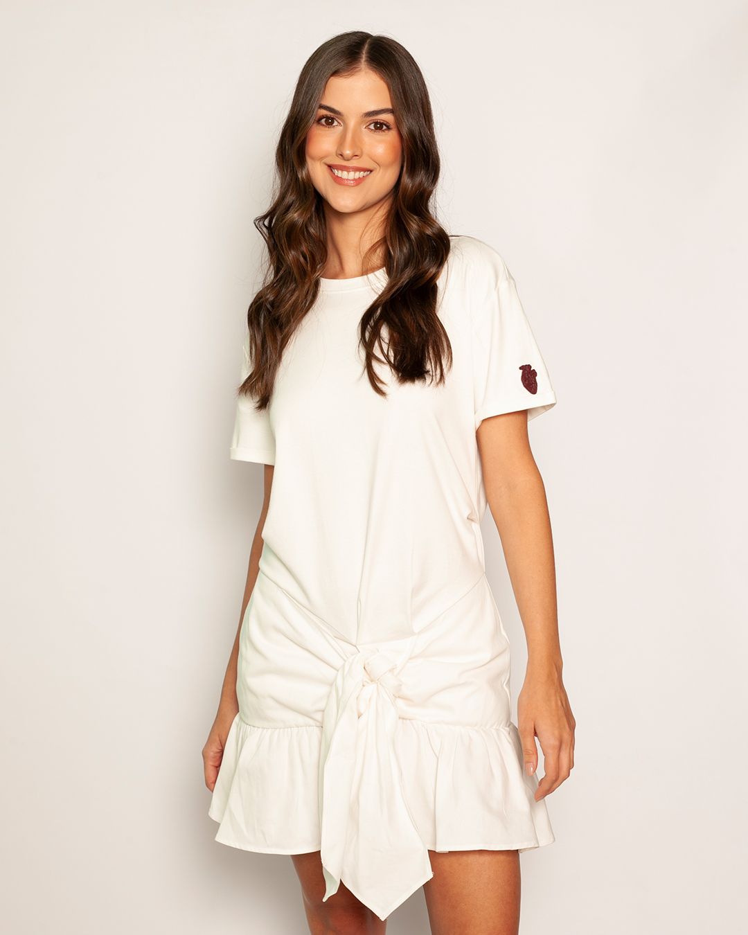 Vestido Corazón Abierto Blanco