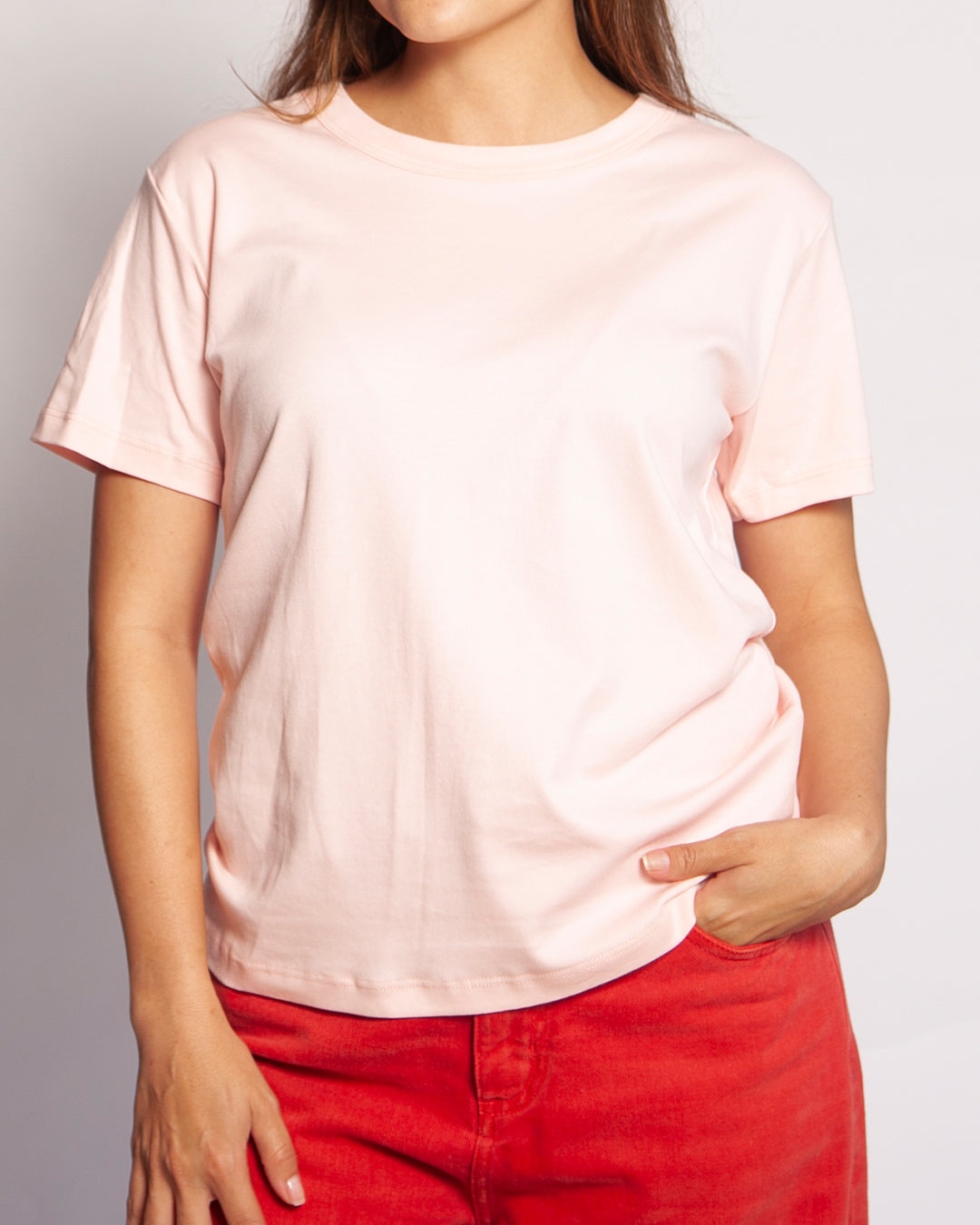 Camiseta Basical Algodón Pesado