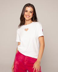 Camiseta open heart