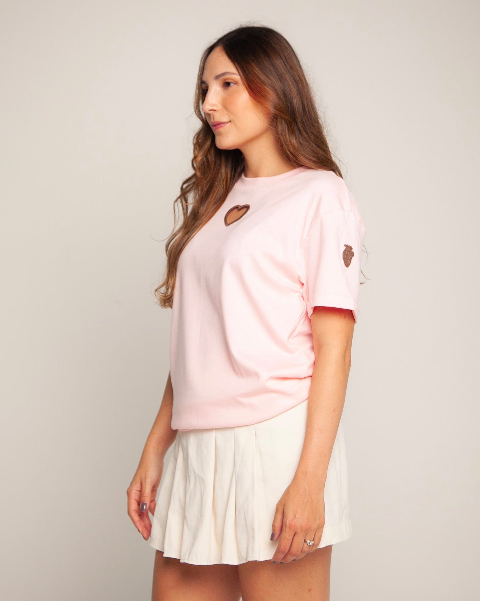 Camiseta Open Heart Special Edition Rosado
