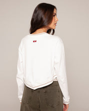 Milky Heart Sweater