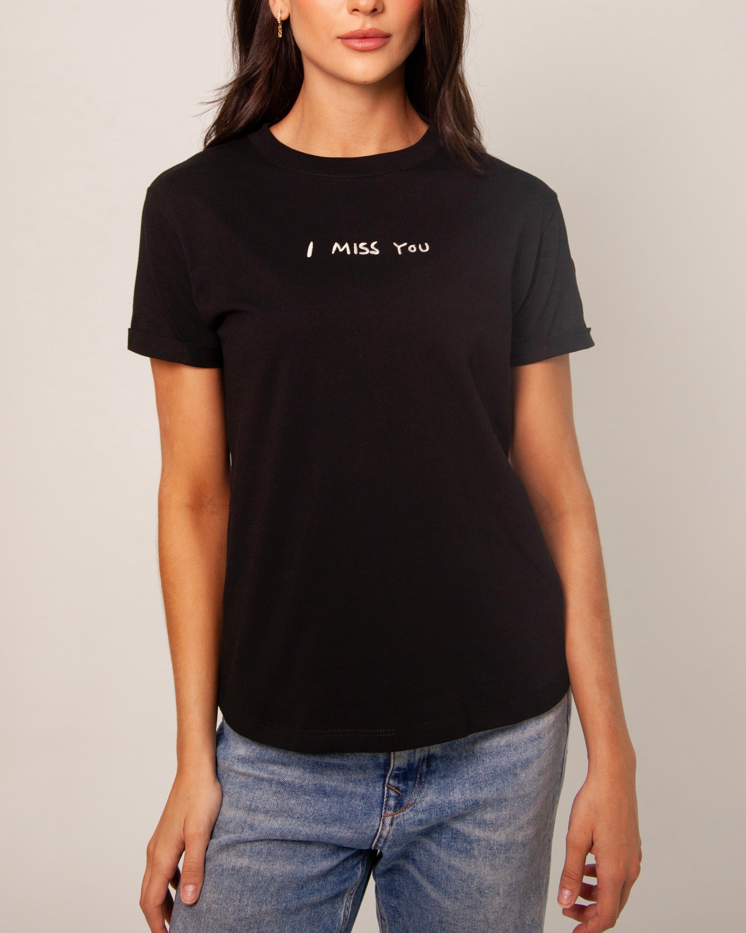 Camiseta I miss you