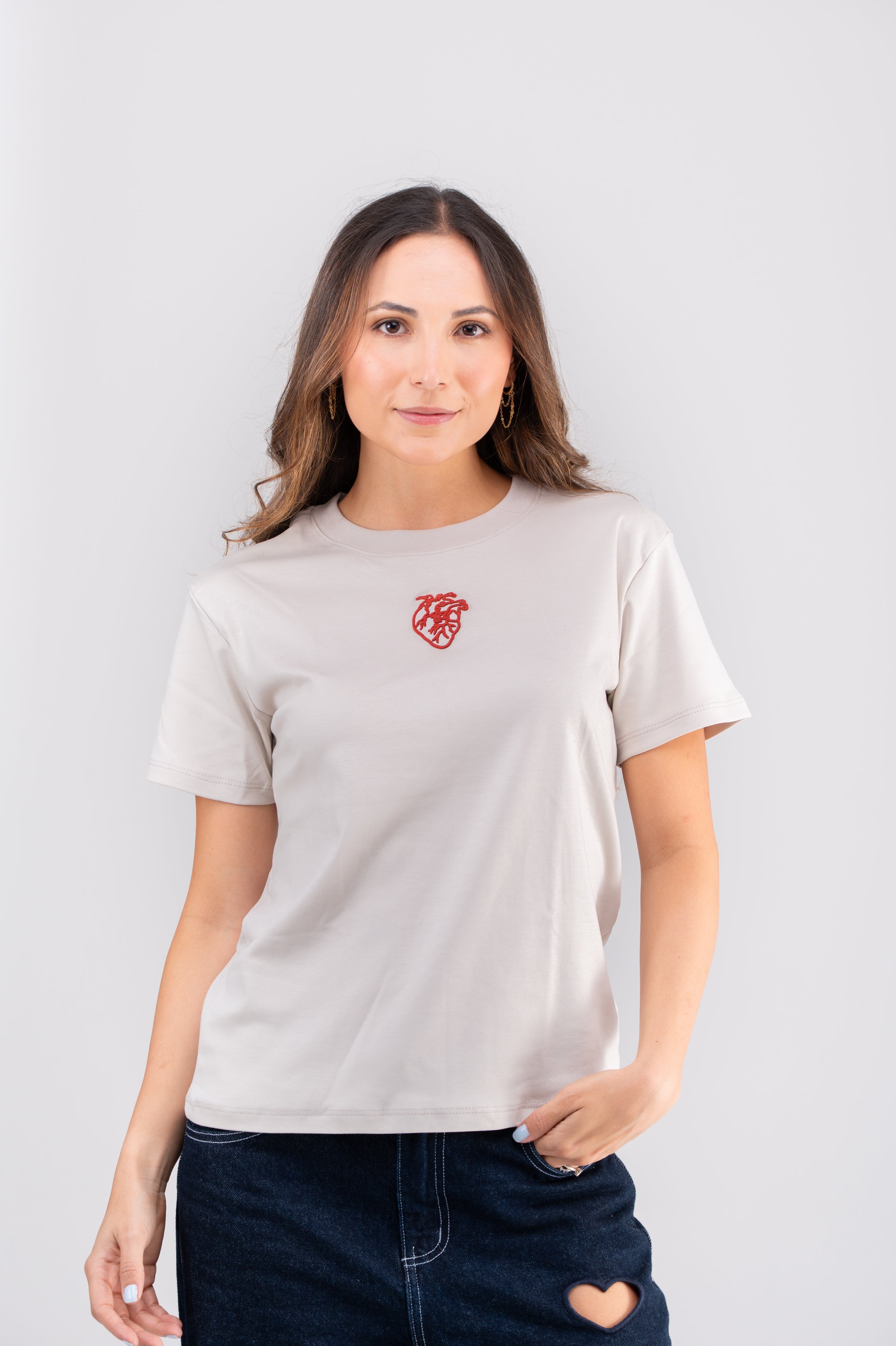 Camiseta Signature Heart Arena/Rojo
