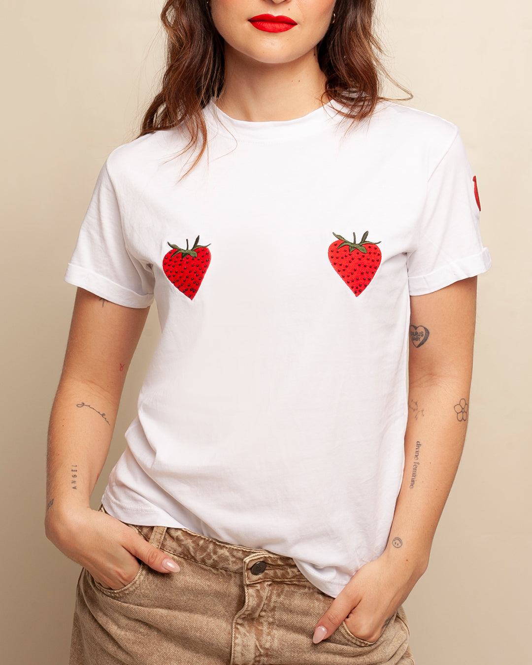 Camiseta Fresas