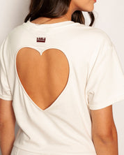 Vestido Corazón Abierto Blanco