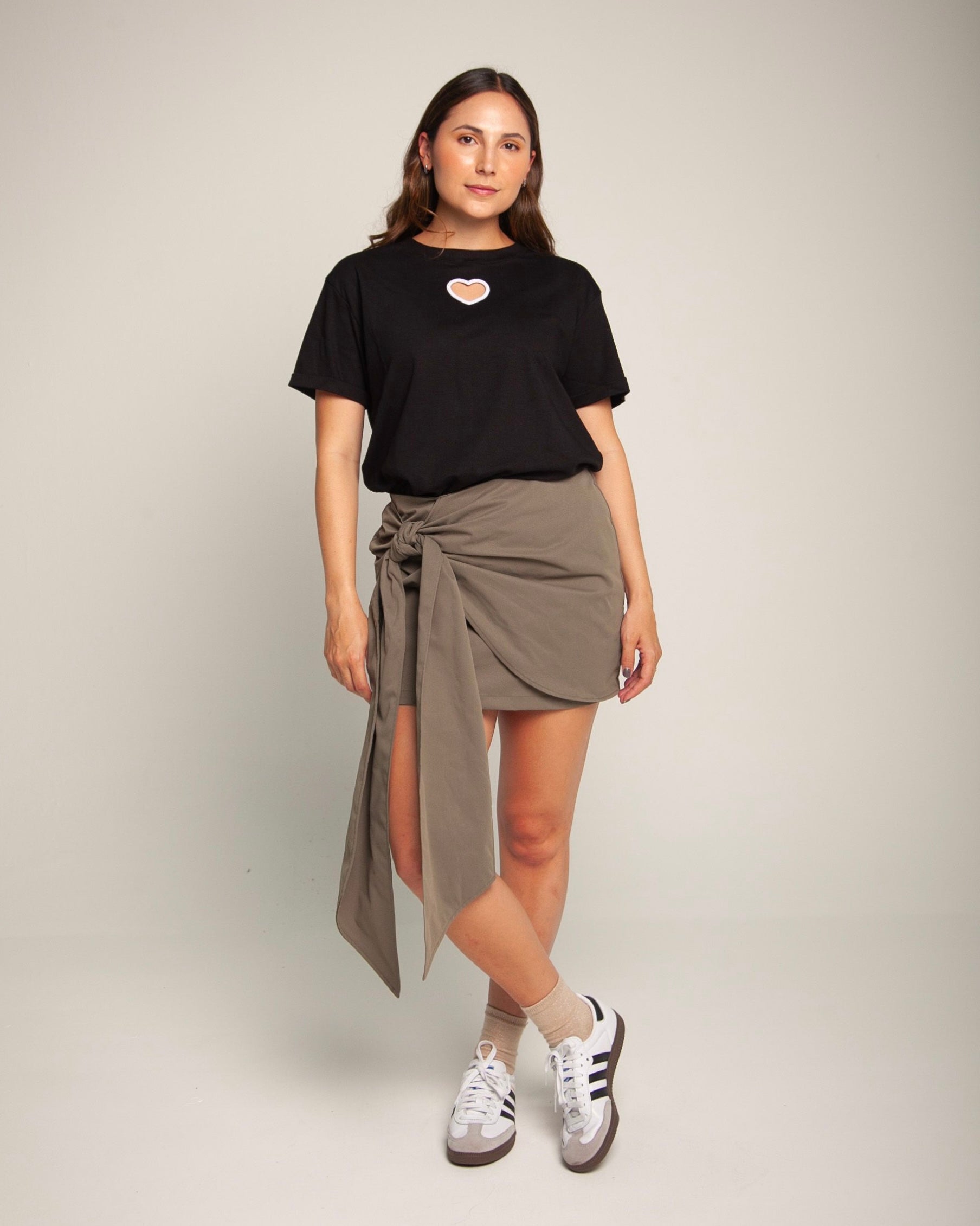 Camiseta Open Heart Negro