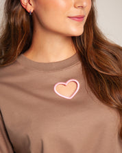 Camiseta Open Heart Special Edition Café