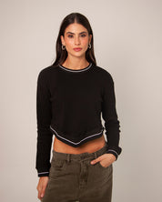 Milky Heart Sweater