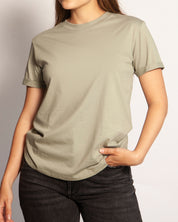 Camiseta Corazón Bordado Verde