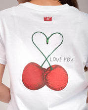 Camiseta Cherry I Love You