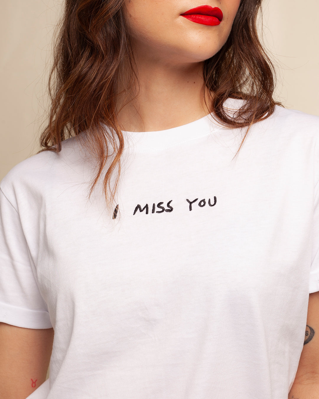 Camiseta I miss you