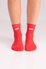 Medias Rojas Amor