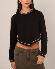 Milky Heart Sweater
