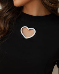 Camiseta open heart