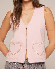 Chaleco Dos Corazones