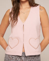 Chaleco Dos Corazones