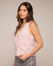 Chaleco Dos Corazones